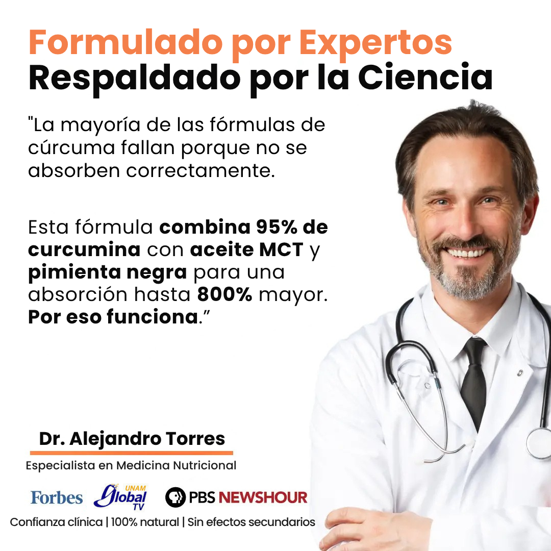 Cápsulas de Cúrcuma 95