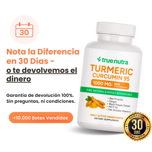 Cápsulas de Cúrcuma 95