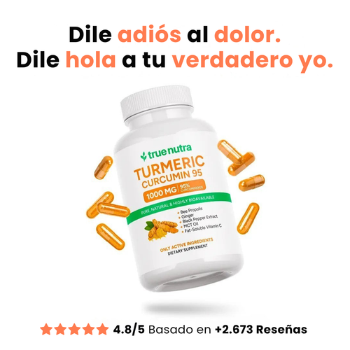Cápsulas de Cúrcuma 95