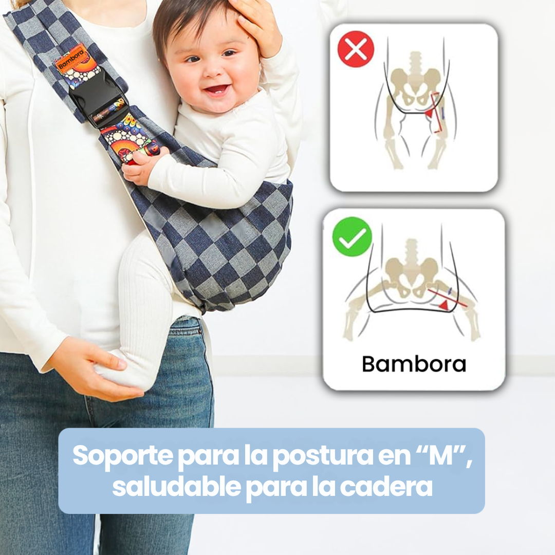 Bambora™ Portabebé Ergonómico Manos Libres