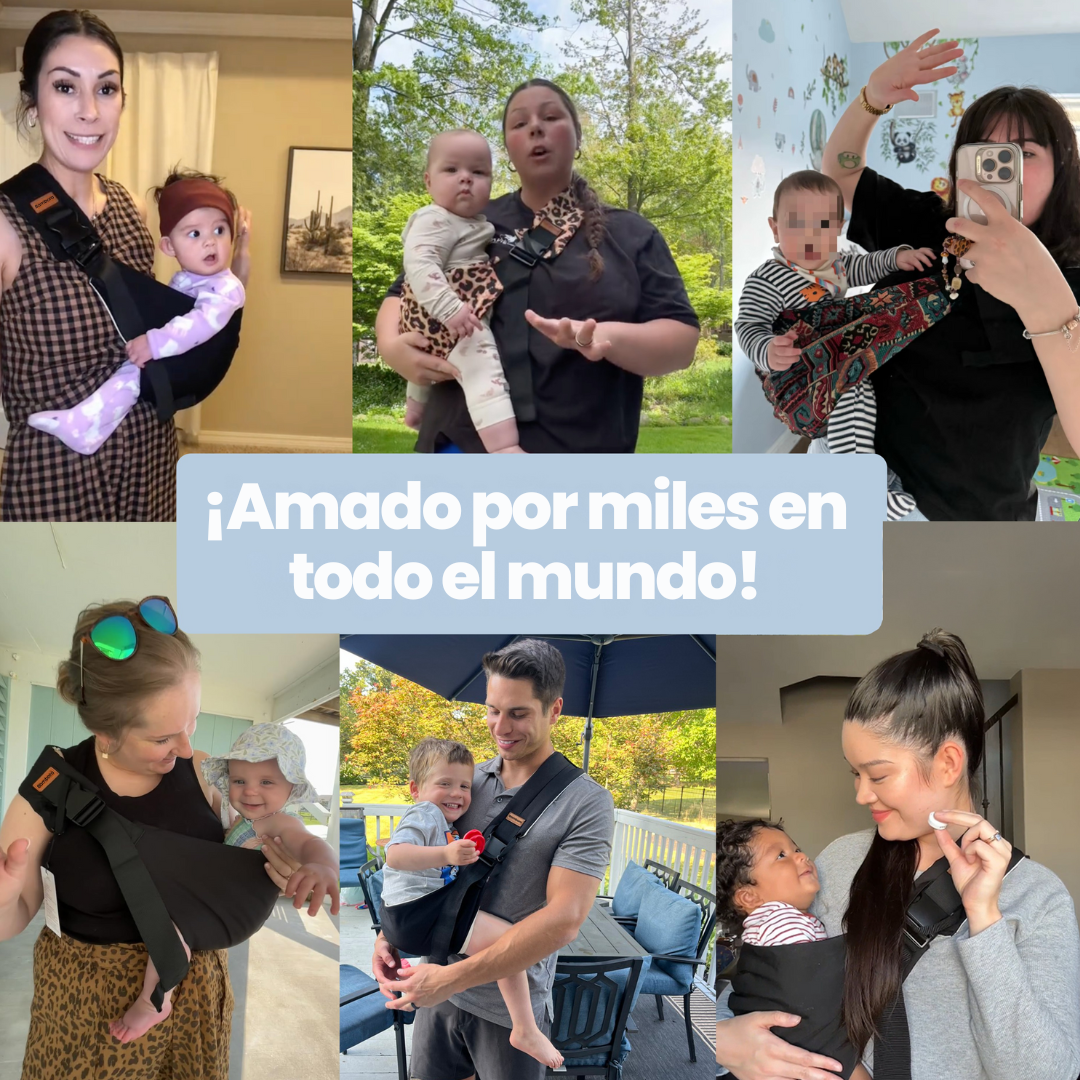 Bambora™ Portabebé Ergonómico Manos Libres